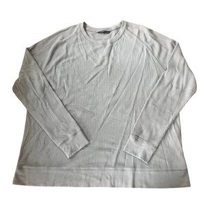 NWOT • Green Long Sleeve Waffle Knit Top